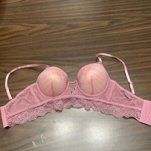 Pink Lace Bra Like new! Size 34C